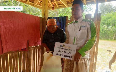 LANSIA SEBATANG KARA YANG BERTAHAN HIDUP TANPA PENGHASILAN