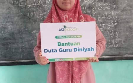 LAZ SIDOGIRI DUKUNG DAN JAGA PENGABDIAN GURU MADRASAH