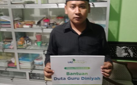 LAZ SIDOGIRI BANTU GURU MADRASAH DI TENGAH MINIMNYA BISYARAH