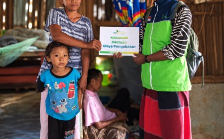 BERSAMA KITA RINGANKAN BEBAN, NYALAKAN HARAPAN SEMBUH MEREKA