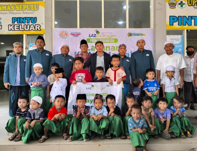 KHITAN MASSAL LAZ SIDOGIRI MENJAGA KESEHATAN ANAK DHUAFA