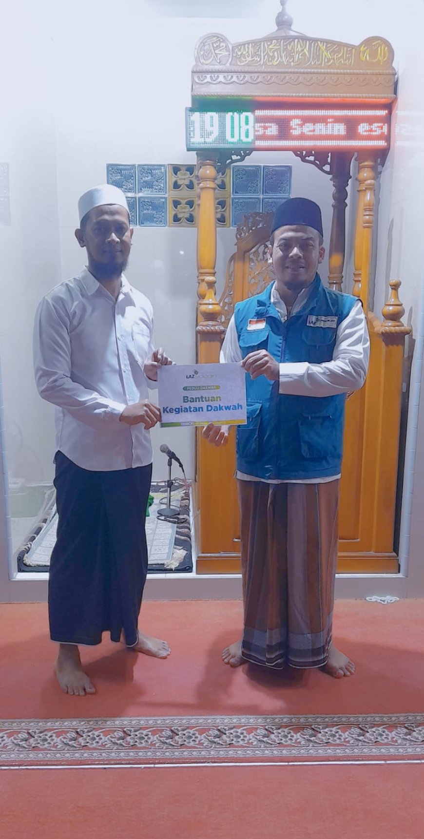 LAZ SIDOGIRI SEMARAKKAN MAULID NABI DI GENTENG