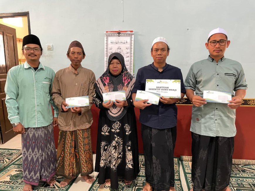 MENGUATKAN PENDIDIKAN UMAT, LAZ SIDOGIRI HADIR UNTUK GURU NGAJI