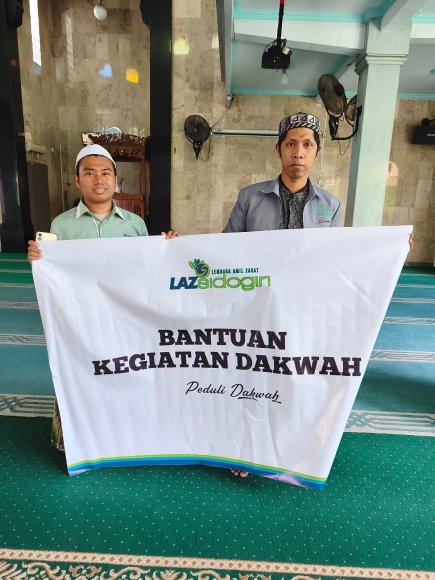 PERKUAT KADERISASI DAI, LAZ SIDOGIRI SALURKAN BANTUAN DAKWAH DI DENPASAR