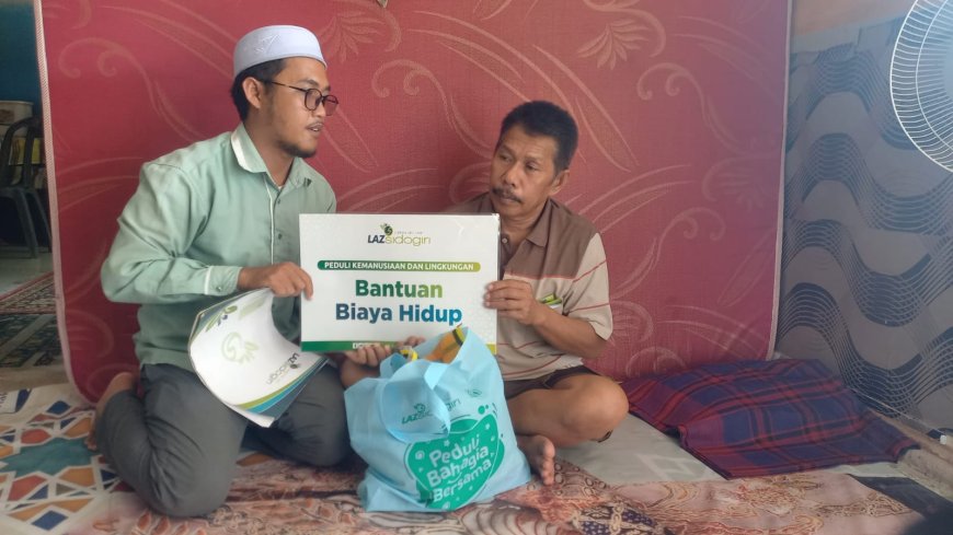 BANTUAN BIAYA HIDUP HADIR UNTUK DUA LANSIA DI SEPINGGAN RAYA BALIKPAPAN