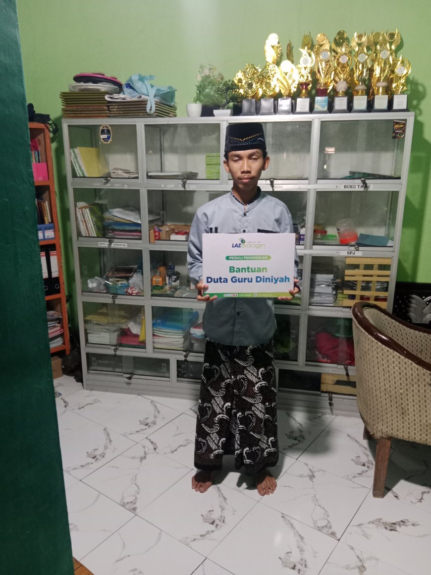 LAZ SIDOGIRI SALURKAN INSENTIF UNTUK GURU DENGAN BISYAROH TERBATAS