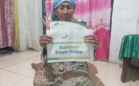 ULURAN TANGAN LAZ SIDOGIRI UNTUK WARGA DHUAFA