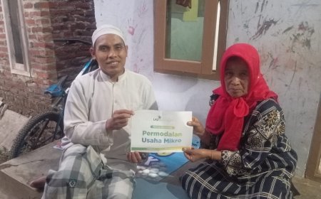 HADIRKAN MANFAAT NYATA, LAZ SIDOGIRI DORONG USAHA MIKRO UMI SALAMAH