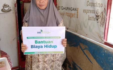 LAZ SIDOGIRI BANTU RINGANKAN BEBAN HIDUP WARGA DI GALIS DAJAH