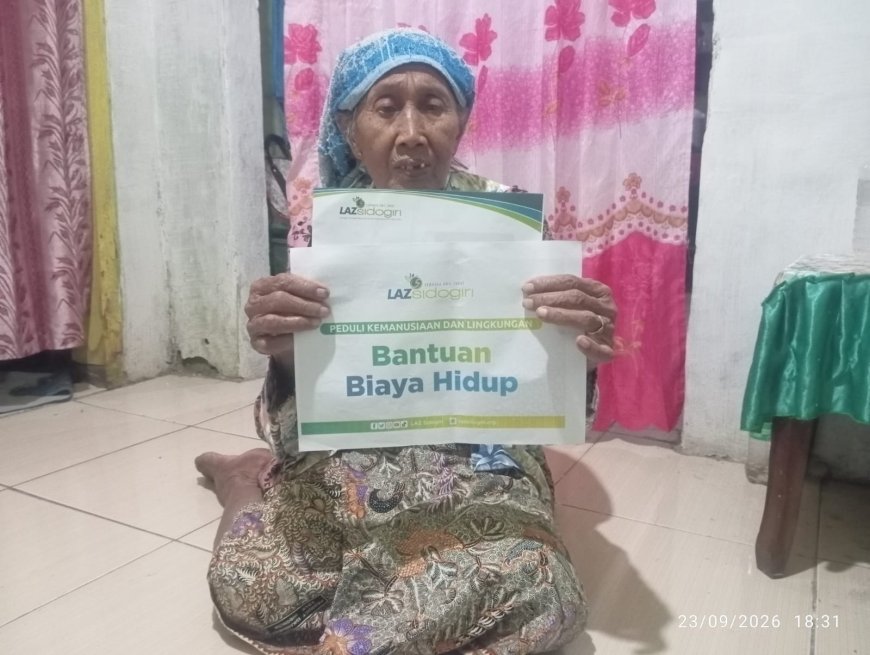 ULURAN TANGAN LAZ SIDOGIRI UNTUK WARGA DHUAFA
