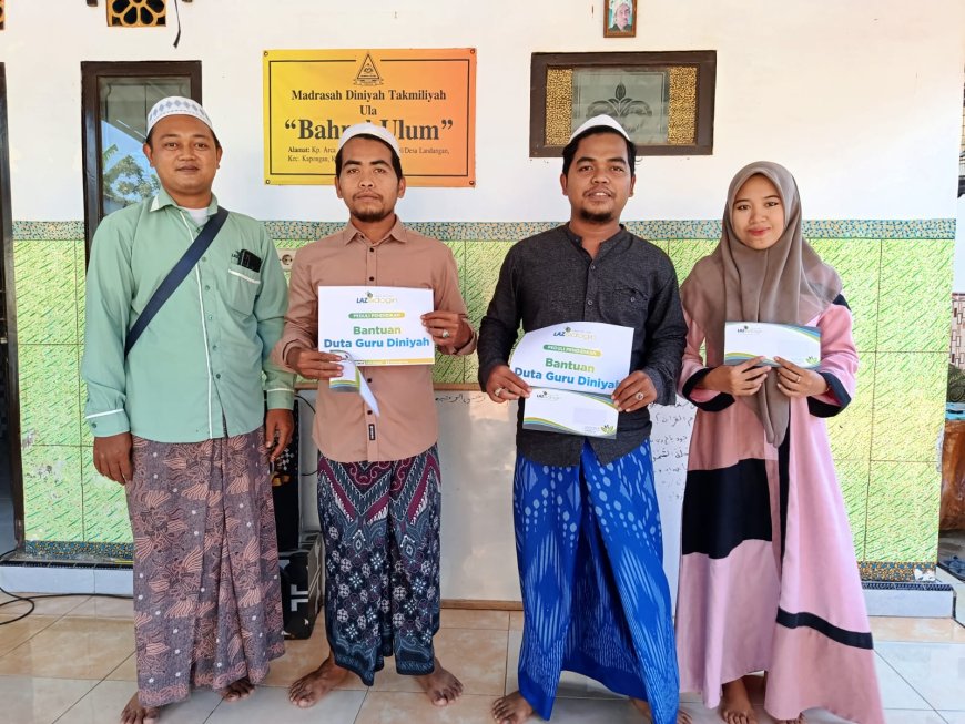 LAZ SIDOGIRI MENJAGA PENGABDIAN GURU DI PELOSOK SITUBONDO