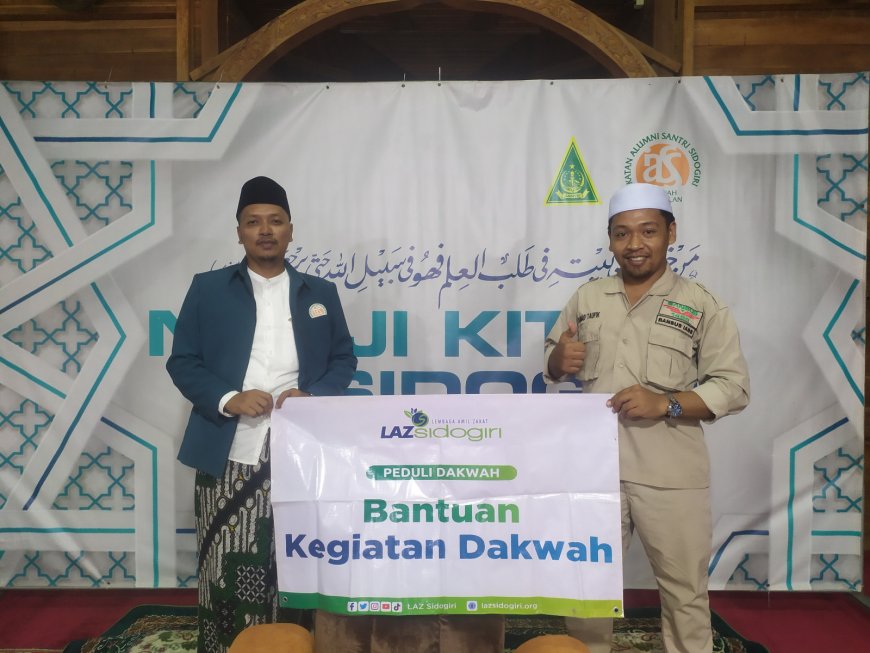 DUKUNG DAKWAH, LAZ SIDOGIRI HADIR NGAJI KITAB SIDOGIRIAN BANGKALAN