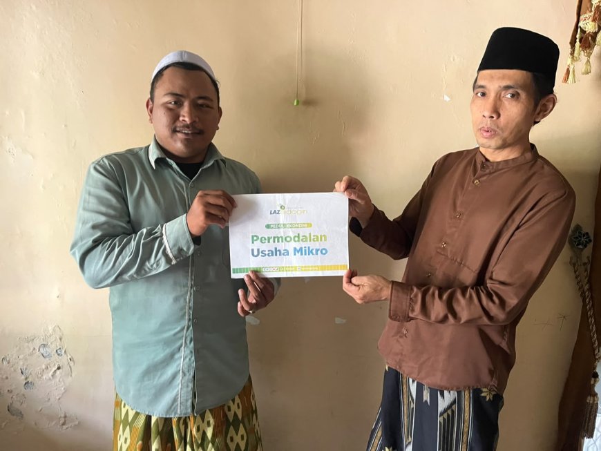 SUPPORT EKONOMI WARGA, LAZ SIDOGIRI SALURKAN MODAL USAHA AYAM POTONG DI PASURUAN