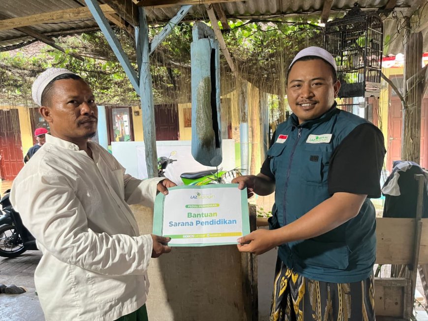 DUKUNG LEMBAGA PENDIDIKAN, LAZ SIDOGIRI SALURKAN BANTUAN SARANA PENDIDIKAN MMU A-76