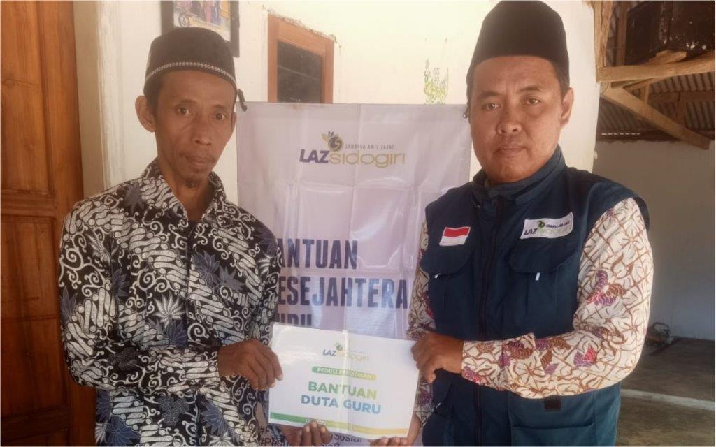 LAZ SIDOGIRI BANTU GURU MADRASAH DINIYAH DI SAMPANG