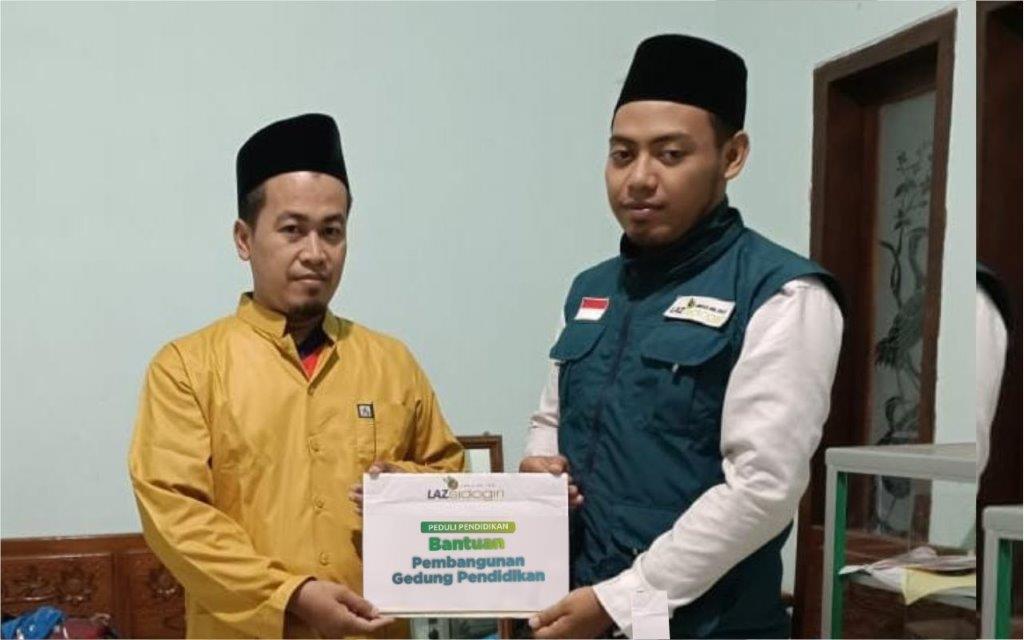 LAZ SIDOGIRI BANTU PEMBANGUNAN TPQ AL-HASANI SIYAR REMBANG