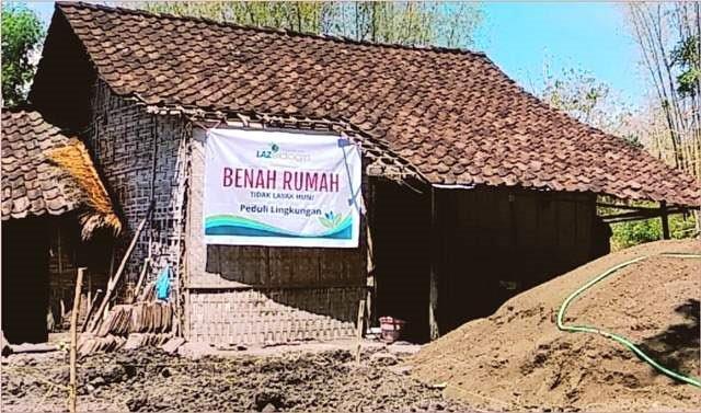 Benah 5 Rumah Tidak Layak Huni Warga Desa Binaan