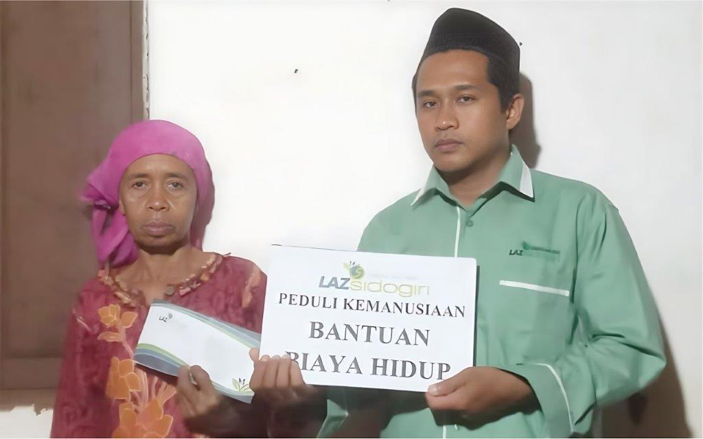 LAZ SIDOGIRI BANTU JANDA SEBATANGKARA DI BANGKALAN