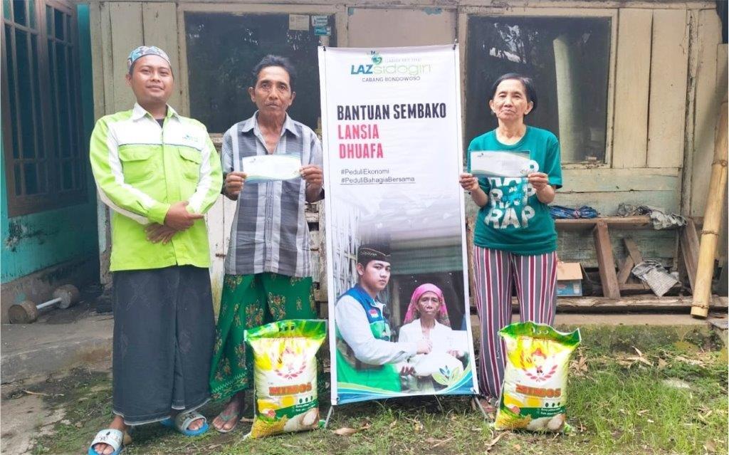 LAZ SIDOGIRI SANTUNI LANSIA DHUAFA DI BONDOWOSO