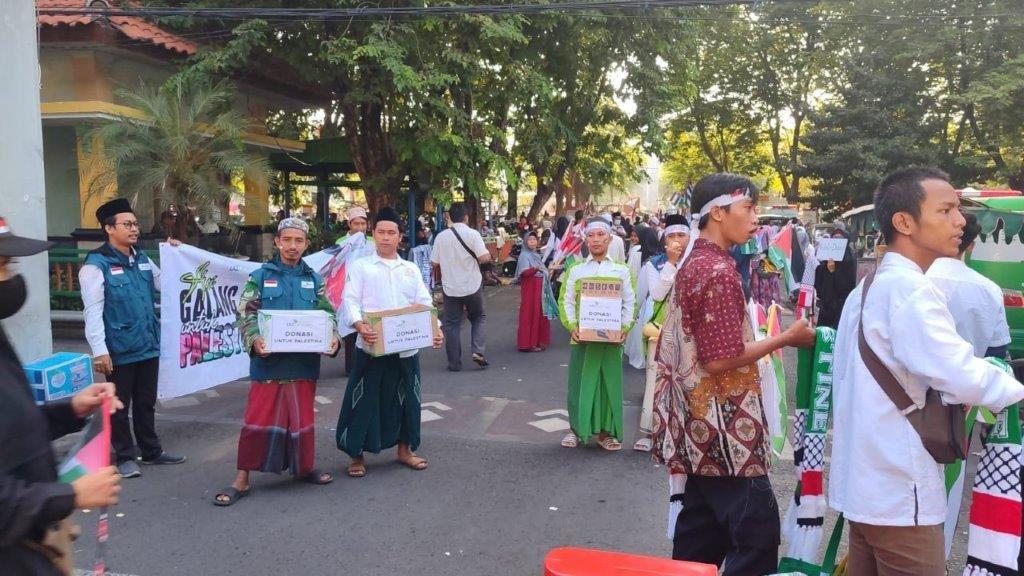 LAZ SIDOGIRI CABANG SIDOARJO GELAR AKSI GALANG DANA UNTUK PALESTINA