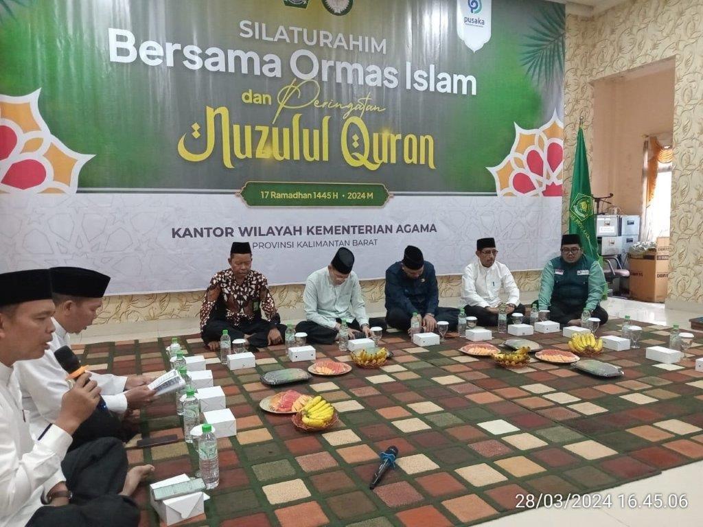 LAZ SIDOGIRI HADIRI FORUM SILATURAHMI BERSAMA KEMENAG DAN ORMAS ISLAM KALBAR