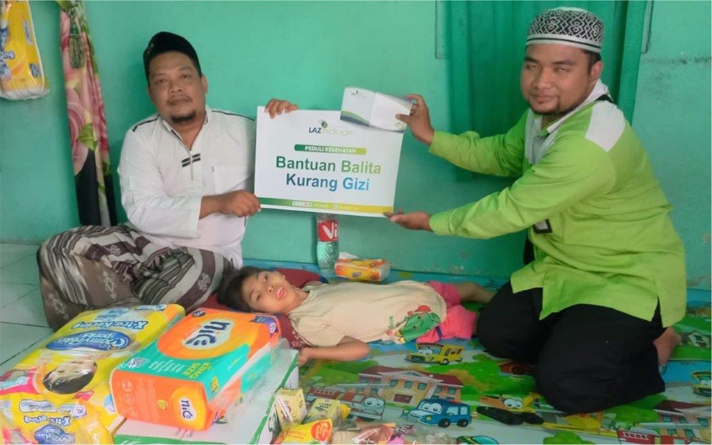 LAZ SIDOGIRI BANTU ANAK DISABILITAS DI BALIKPAPAN