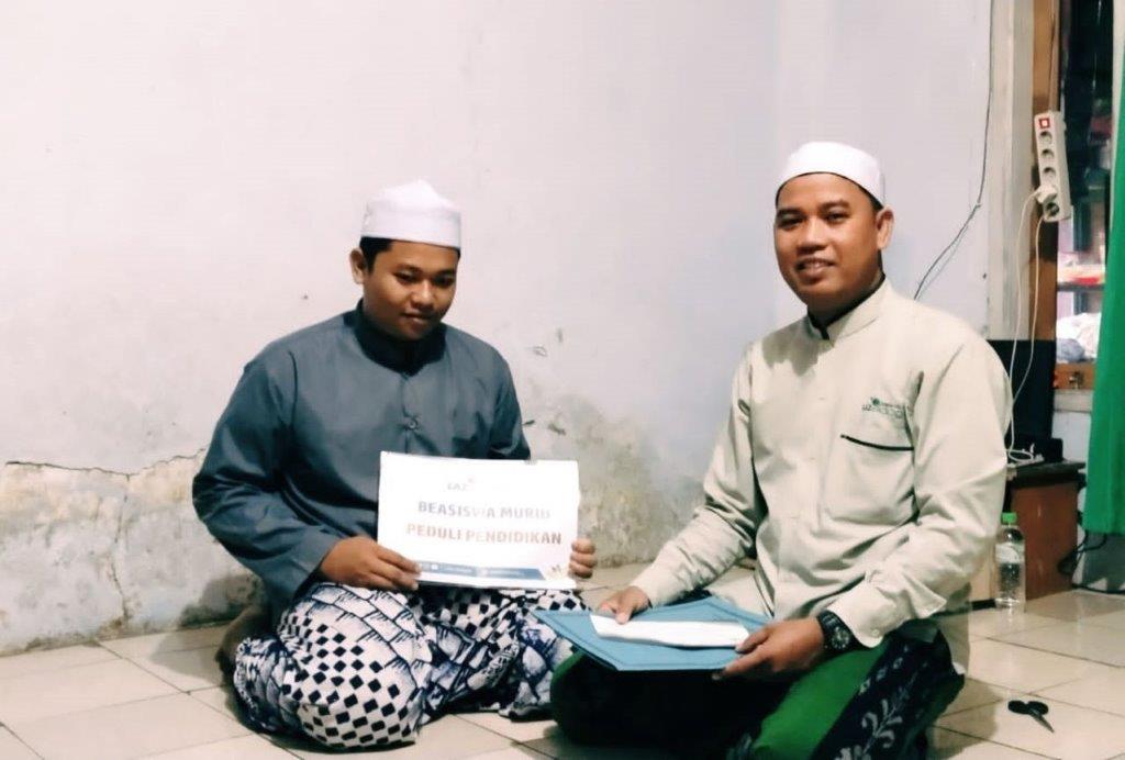 LAZ SIDOGIRI BANTU BIAYA BULANAN DAN IKHTIBAR SANTRI PPS