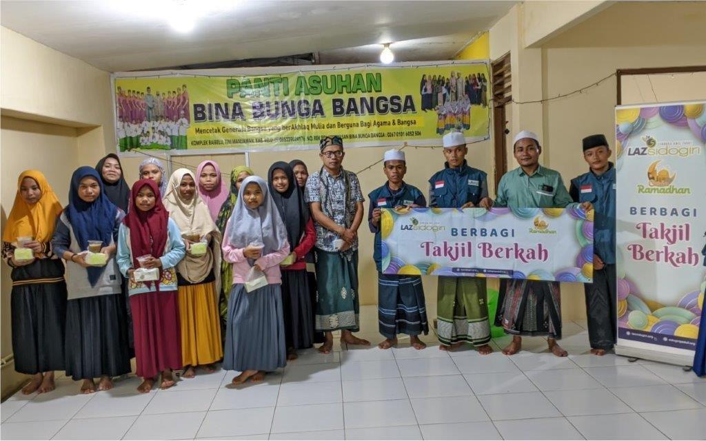 BARU HADIR DI NUSA TENGGARA TIMUR, LAZ SIDOGIRI GELAR BERBAGI TAKJIL BERKAH