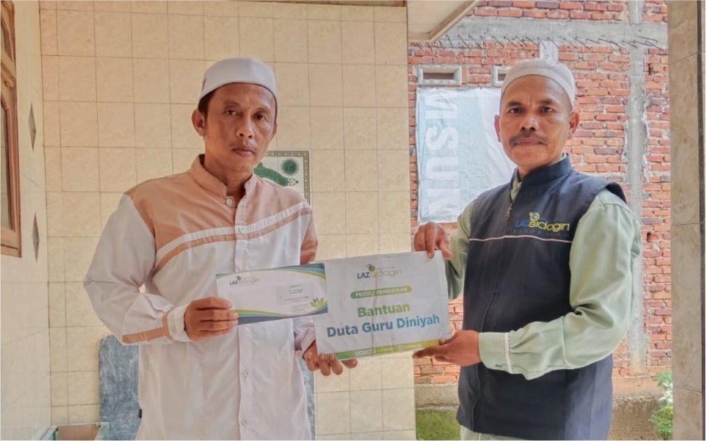 LAZ SIDOGIRI SUPPORT BISYAROH GURU MADRASAH DI PLOSOK-PLOSOK DESA KABUPATEN BANGKALAN