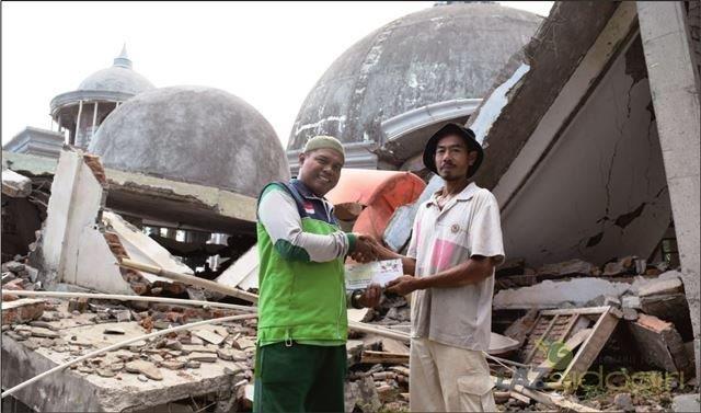 Bantuan untuk Renovasi Masjid Terdampak Gempa Lombok