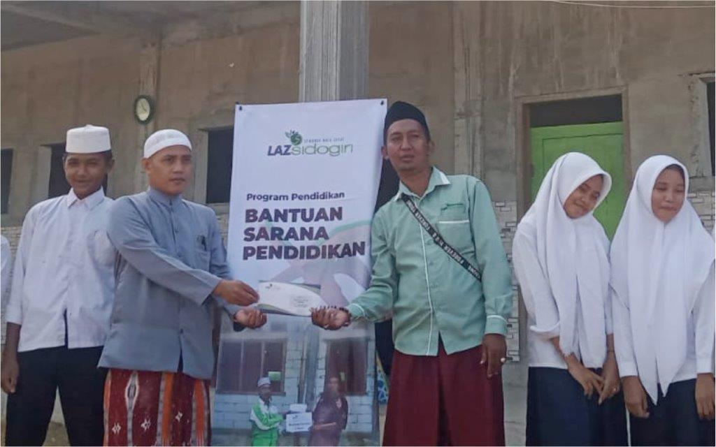 LAZ SIDOGIRI BANTU PEMBANGUNAN MADRASAH NURUL ISLAM BANGKALAN