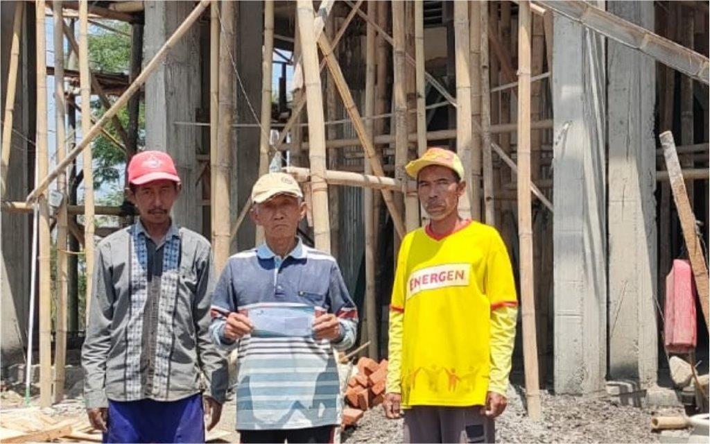 LAZ SIDOGIRI BANTU REHABILITASI MASJID AL-IKHLAS TLOGOSARI