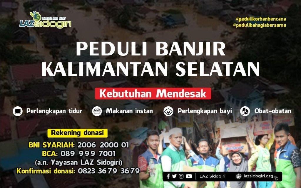 Kalsel Berduka, Yuk Bantu Mereka