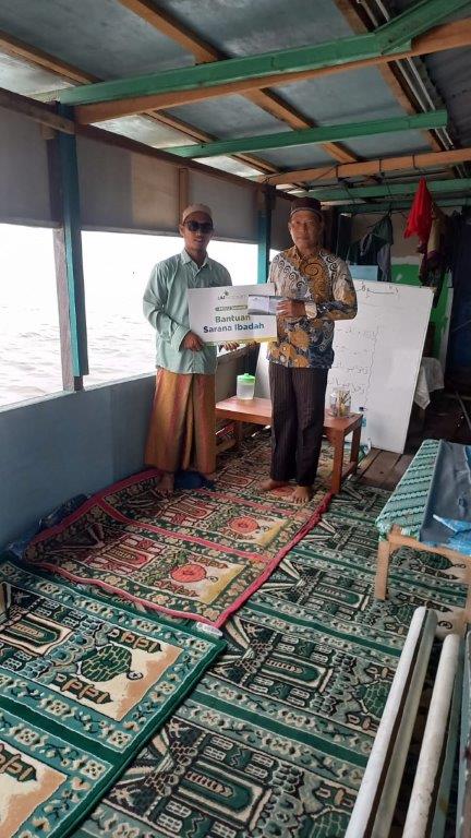 LAZ SIDOGIRI SUPPORT TPQ YANG TERKENA ABRASI DI KALIMANTAN TIMUR