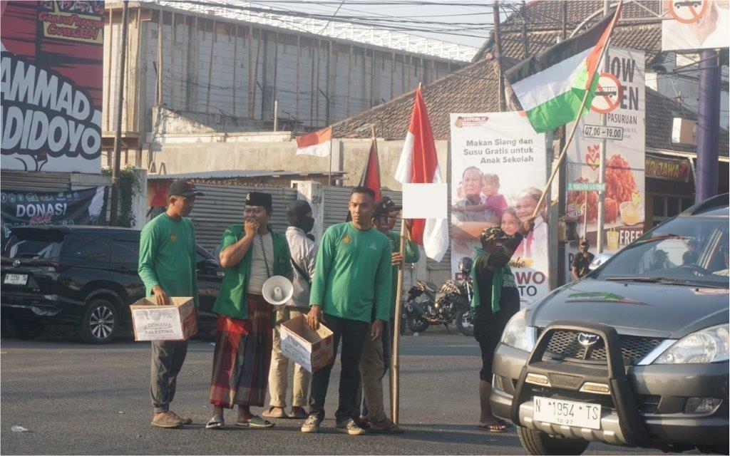 LAZ SIDOGIRI GALANG “DONATION ON THE ROAD” UNTUK PALESTINA